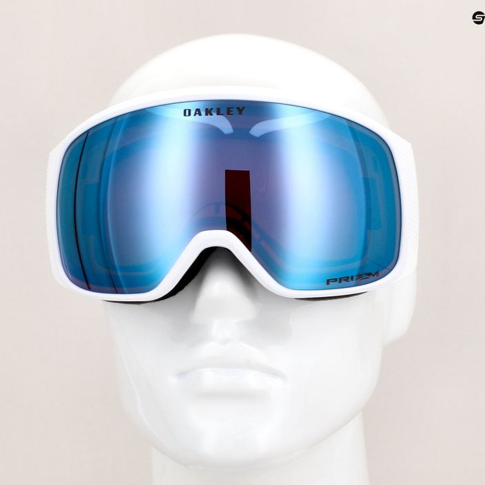 Lyžařské brýle Oakley Flight Tracker matte white/prizm snow sapphire iridium 10