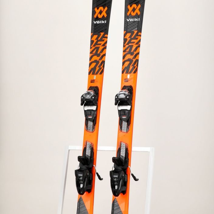 Sjezdové lyže Völkl Deacon XT + vMotion 10 GW black/orange 12