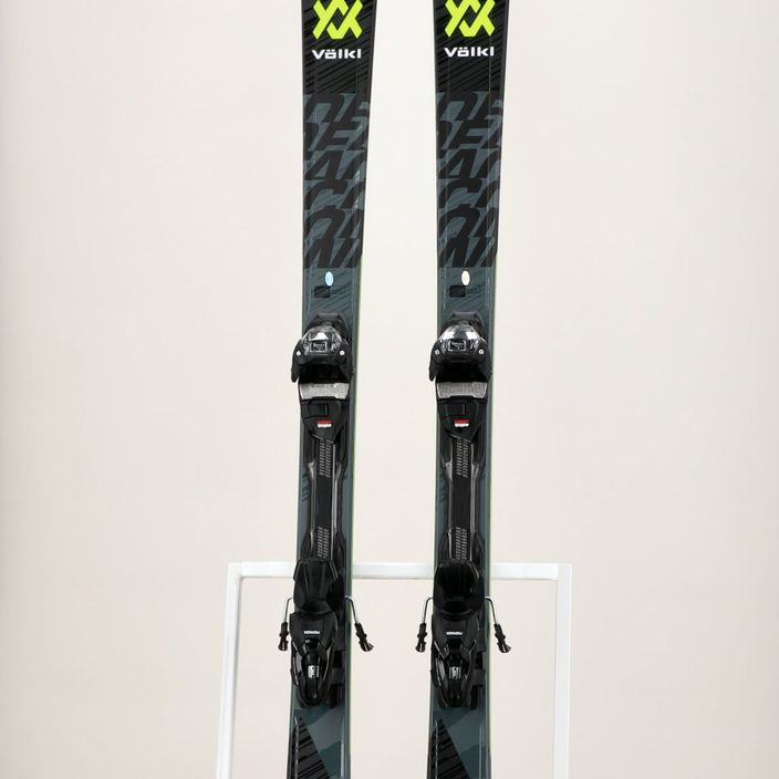 Sjezdové lyže Völkl Deacon XTD + vMotion 10 GW black/lime green 10