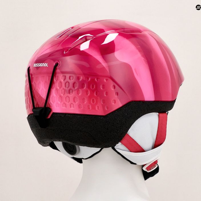 Dětská lyžařská helma Rossignol Whoopee Impacts pink 12