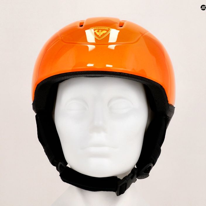 Dětská lyžařská helma Rossignol Whoopee Impacts oranžová 12