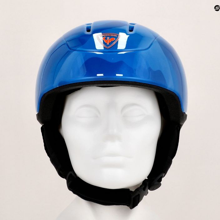 Dětská lyžařská helma Rossignol Whoopee Impacts modrá 12