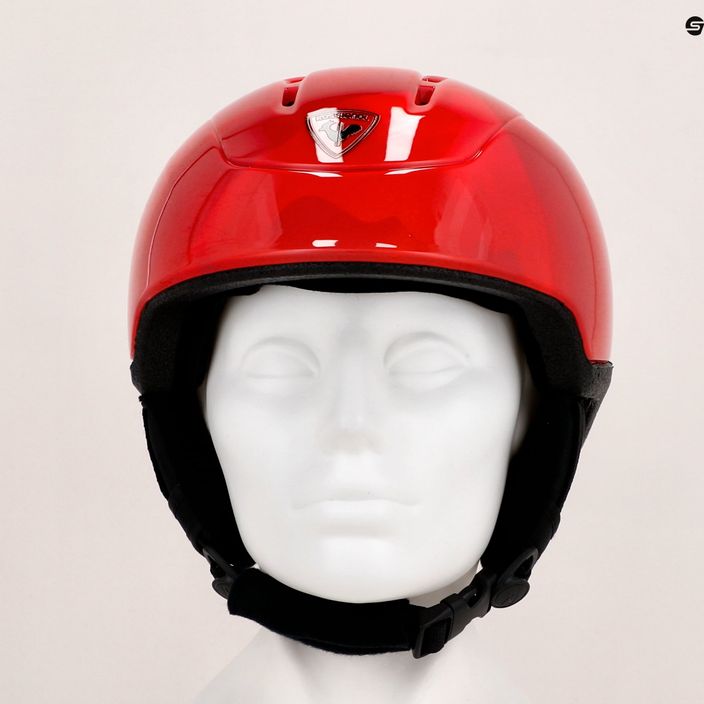 Dětská lyžařská helma Rossignol Whoopee Impacts červená 12