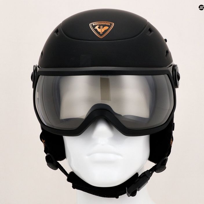 Dámská lyžařská helma Rossignol Allspeed Visor Imp Photo black 12