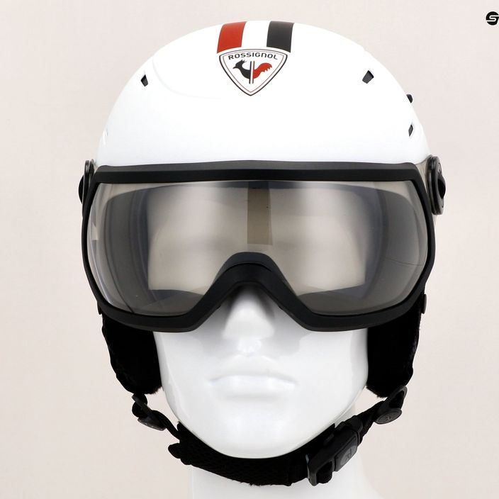 Rossignol Allspeed Visor Imp Photo helma strato white 12