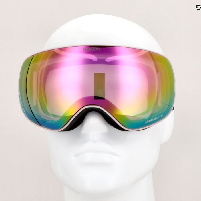Lyžařské brýle DRAGON X2S lilac/lumalens pink ion/dark smoke 9