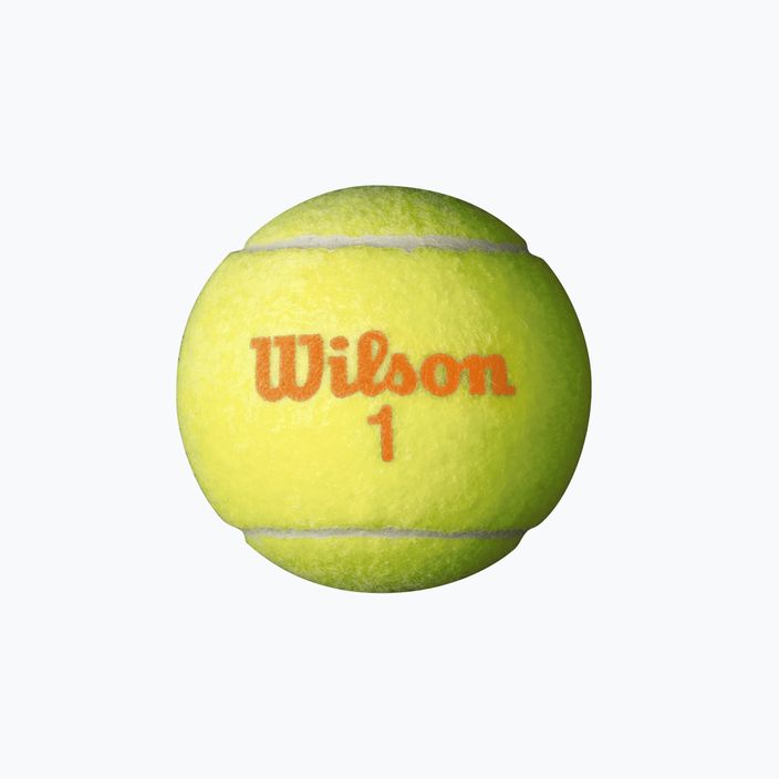 Wilson Starter Orange Tball sada dětských tenisových míčků 3 ks žlutá WRT137300 2