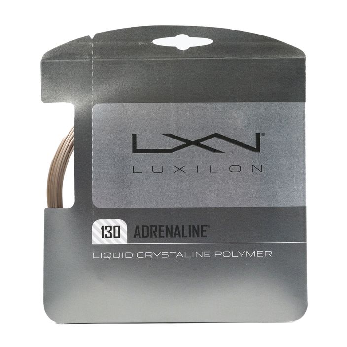 Tenisové struny Luxilon Adrenaline 130 Set šedé WRZ993900 2
