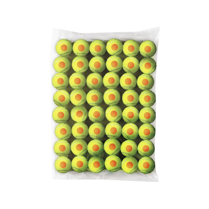 Wilson Starter Orange Tball sada dětských tenisových míčků 48 ks žlutá WRT13730B 2