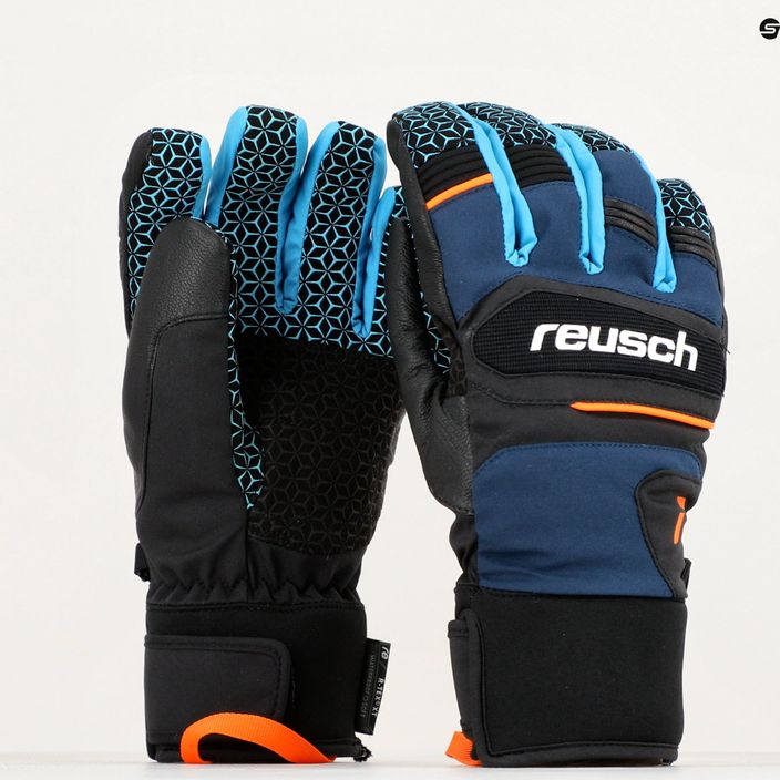Lyžařské rukavice Reusch Storm R-Tex Xt dress blue/range popsicle 9