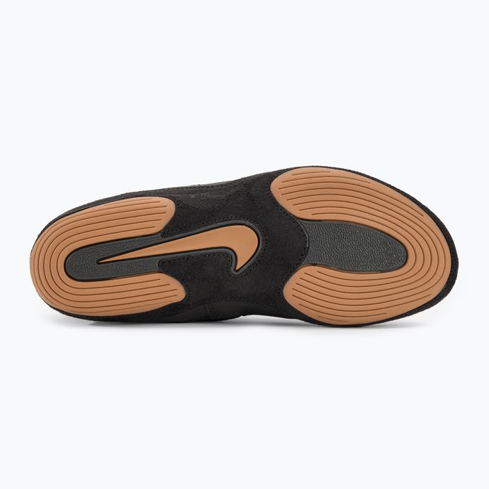 Pánská zápasová obuv Nike Inflict 3 Limited Edition black/vegas gold 5