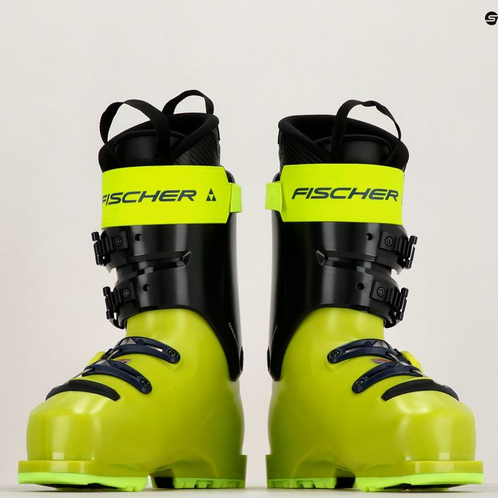 Pánské lyžařské boty Fischer RC4 PRO MV GW BOA ZF CFC yellow/carbon 11