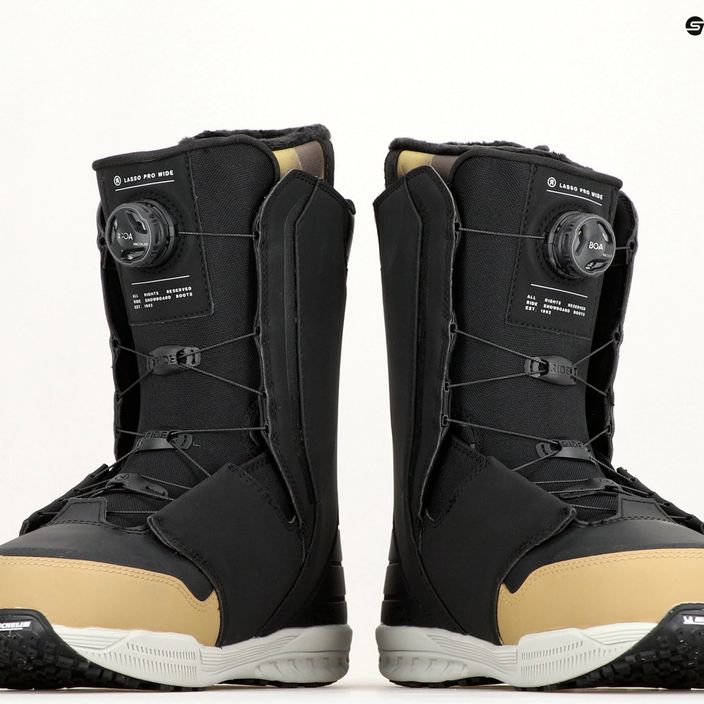 Pánské snowboardové boty RIDE Lasso Pro Wide black 13