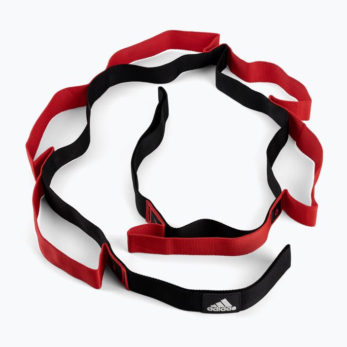 Cvičební pás adidas černo-červený ADTB-10608 2