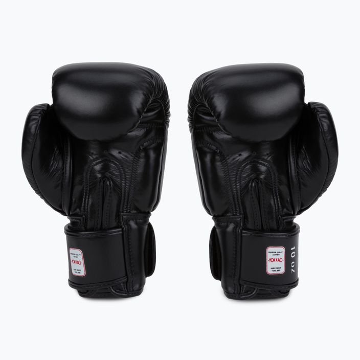 YOKKAO Matrix boxerské rukavice černé BYGL-X-1 2