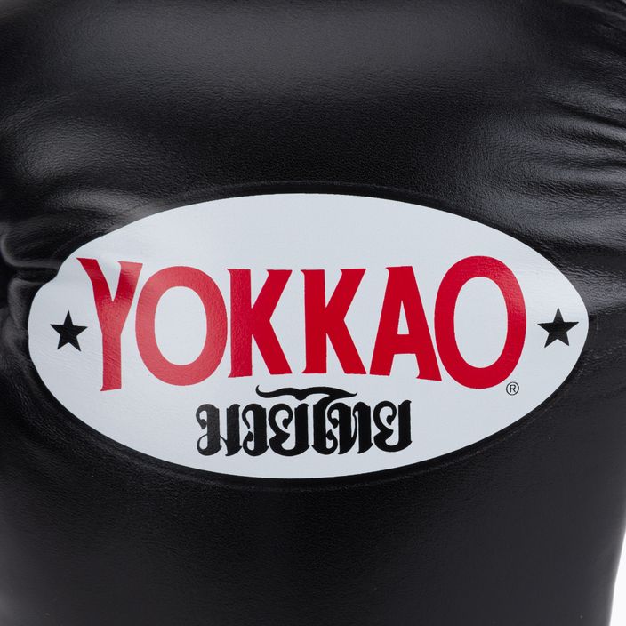 YOKKAO Matrix boxerské rukavice černé BYGL-X-1 5