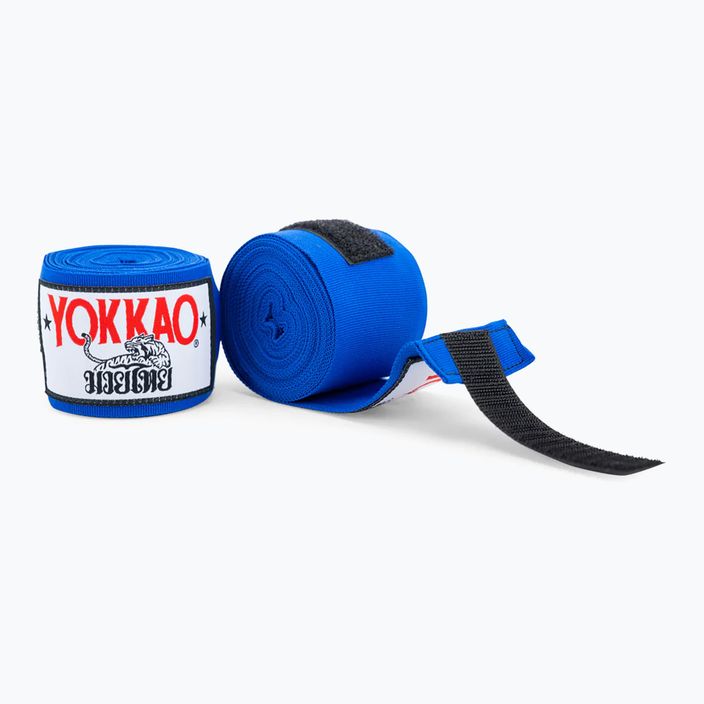 Modré boxerské bandáže YOKKAO Premium HW-2-3 2