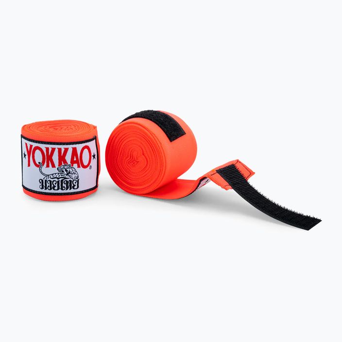 Oranžové boxerské bandáže YOKKAO HW-6 2