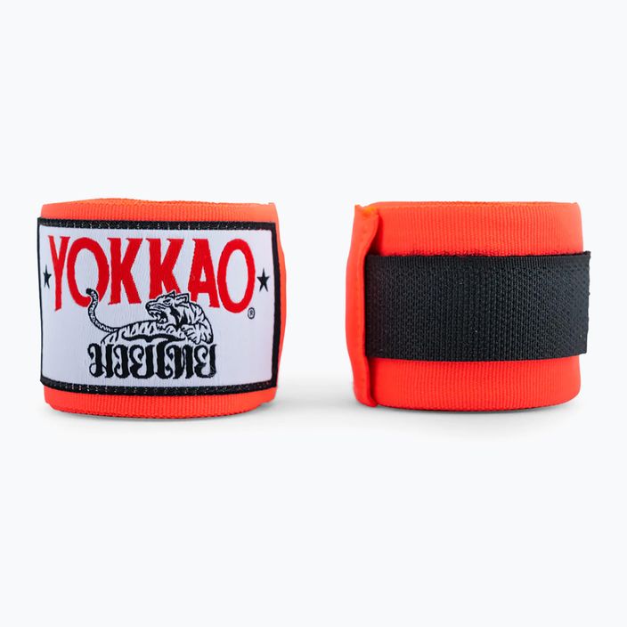 Oranžové boxerské bandáže YOKKAO HW-6 3