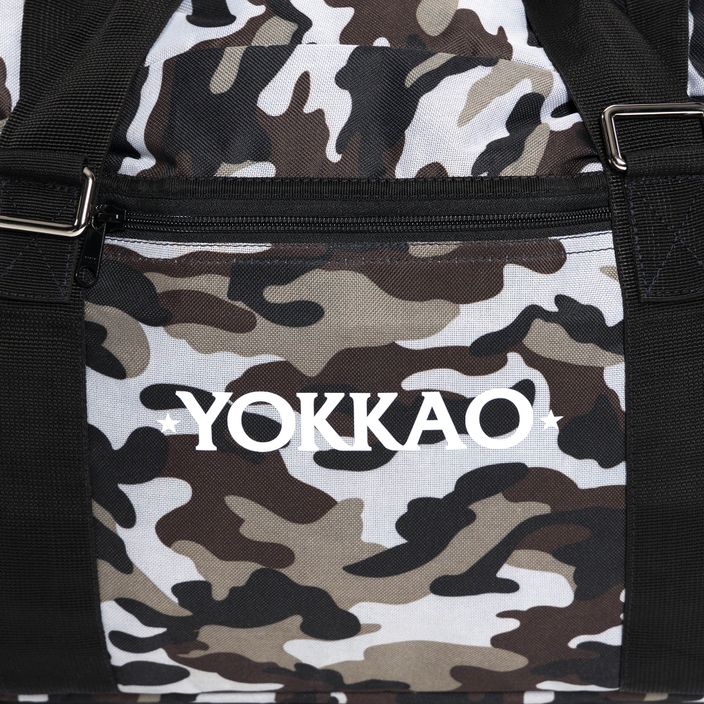 YOKKAO Convertible Camo Gym Bag Grey/Black BAG-2-G 4