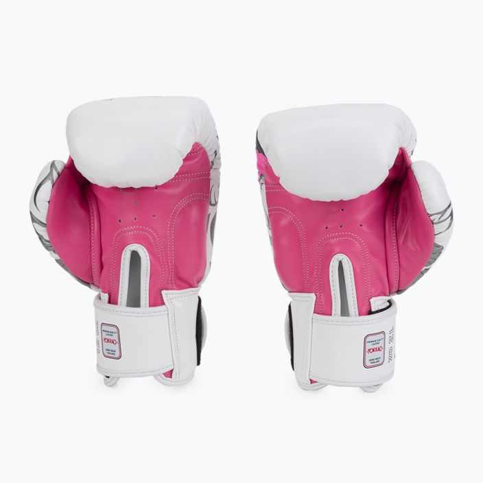 Bílé boxerské rukavice YOKKAO 90'S BYGL-90-4 2