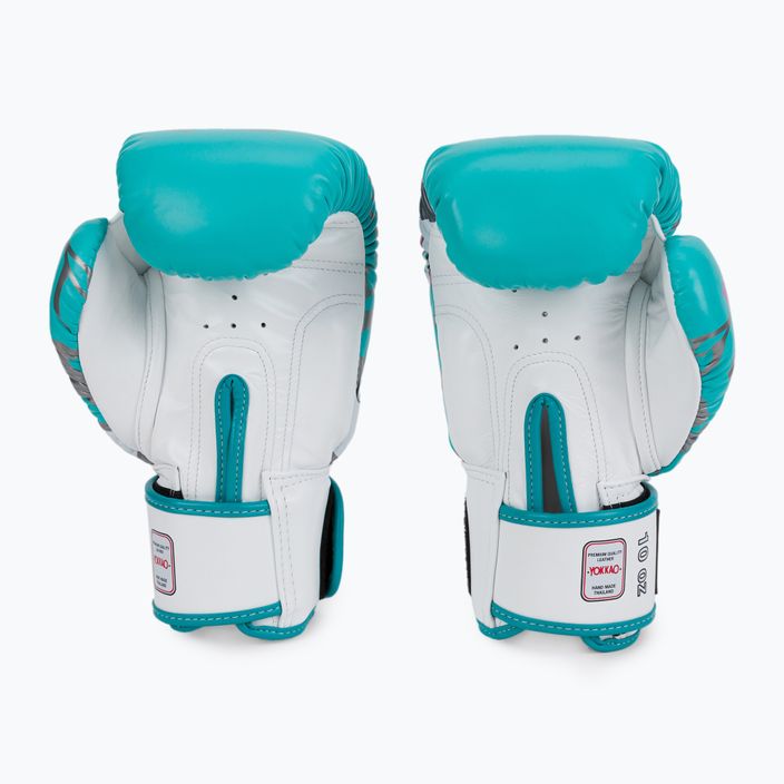 Modré boxerské rukavice YOKKAO 90'S BYGL-90-5 2