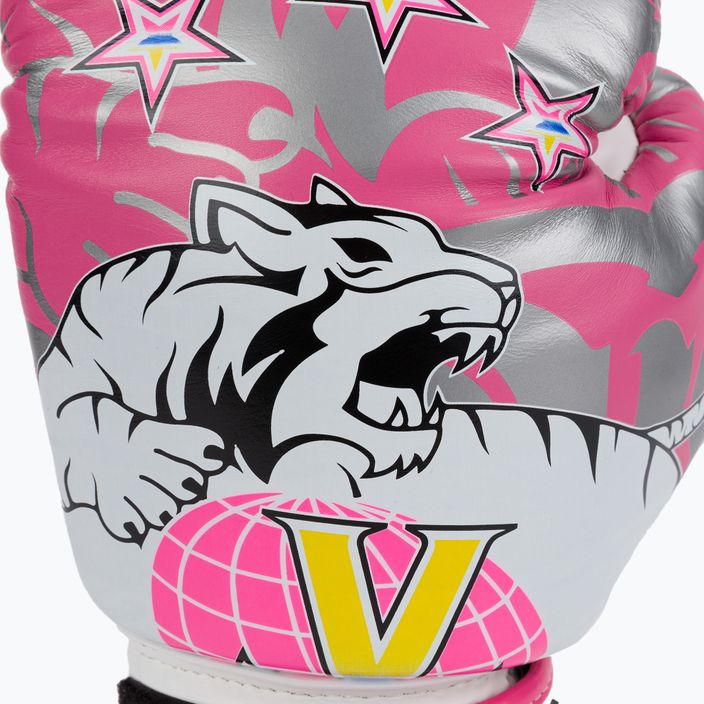 YOKKAO 90'S boxerské rukavice růžové BYGL-90-8 5