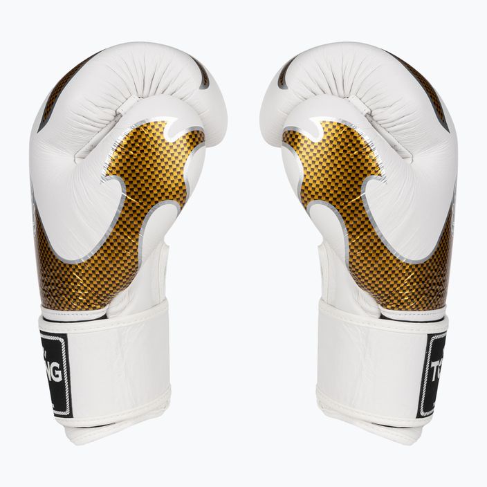 Boxerské rukavice Top King Muay Thai Empower white/gold 3