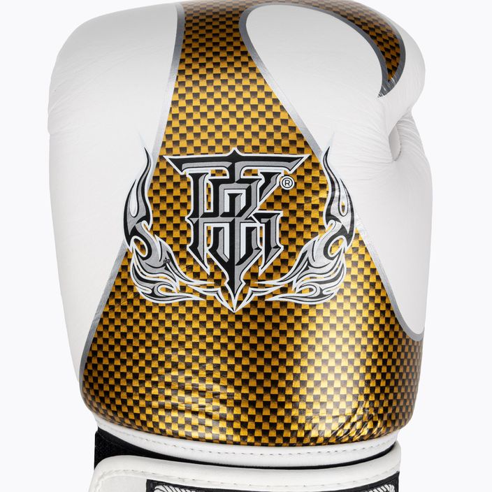 Boxerské rukavice Top King Muay Thai Empower white/gold 4