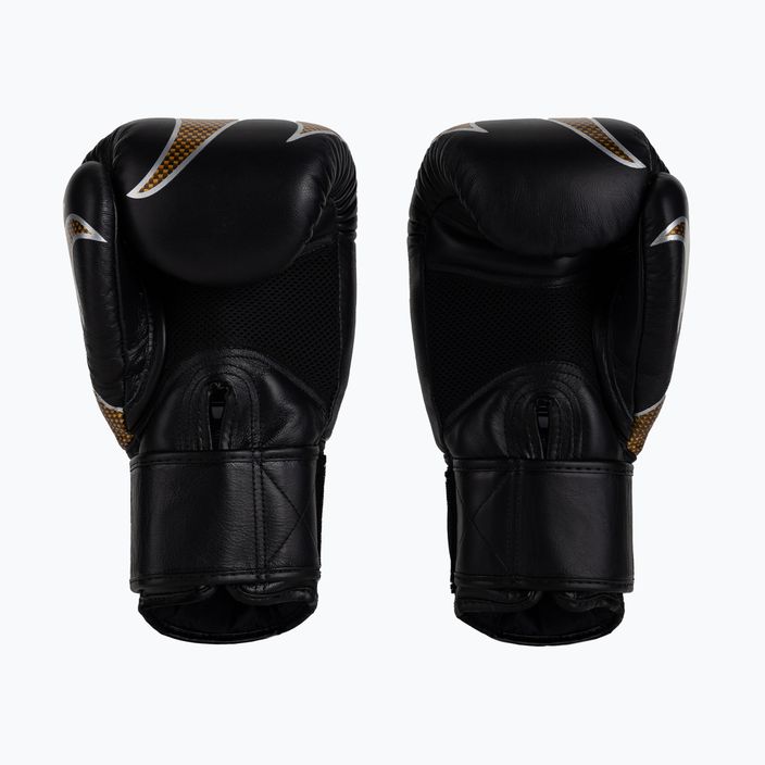 Boxerské rukavice Top King Muay Thai Empower černé TKBGEM-01A-BK-GD-10 2