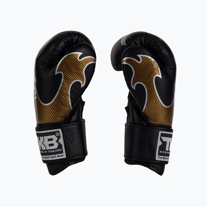 Boxerské rukavice Top King Muay Thai Empower černé TKBGEM-01A-BK-GD-10 4