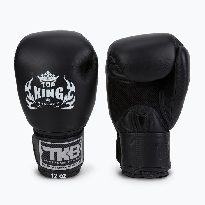 Boxerské rukavice Top King Muay Thai Ultimate Air černé TKBGAV 3