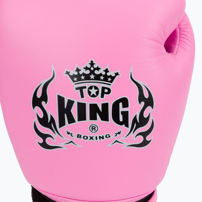 Růžové boxerské rukavice Top King Muay Thai Ultimate Air TKBGAV 5