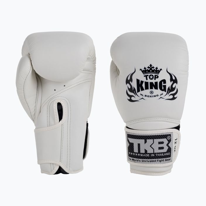 Boxerské rukavice Top King Muay Thai Super white TKBGSV-WH 3