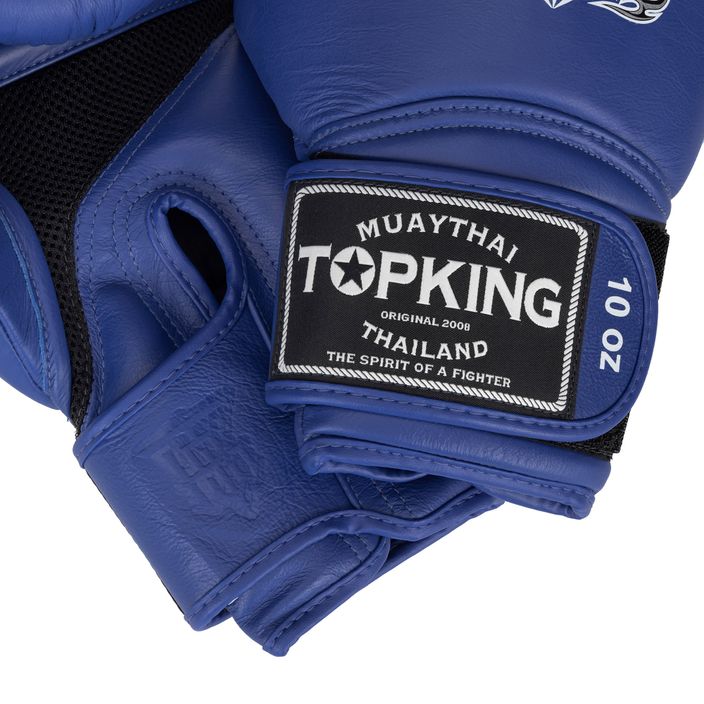 Boxerské rukavice Top King Muay Thai Super Air blue 5