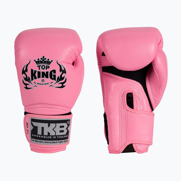 Boxerské rukavice Top King Muay Thai Super Air růžové TKBGSA-PK 3