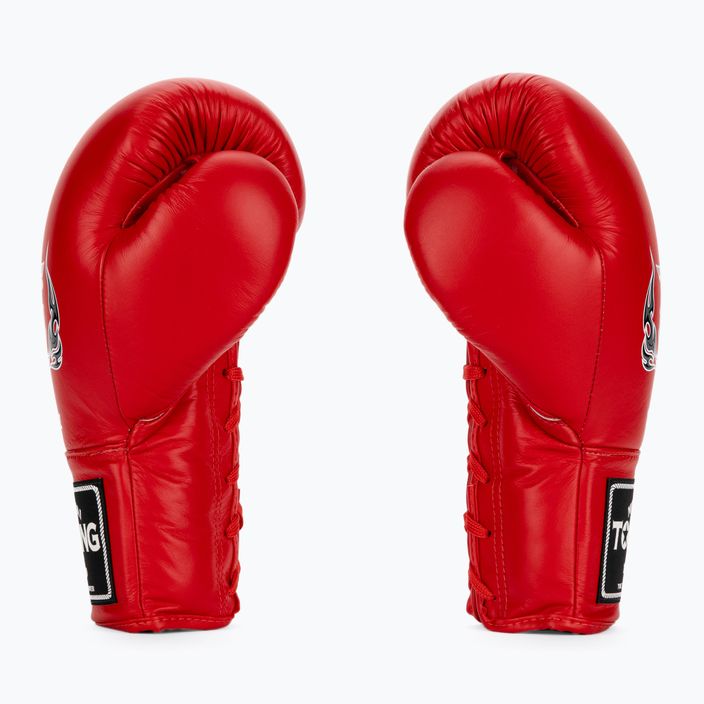 Boxerské rukavice Top King Muay Thai Pro red 3