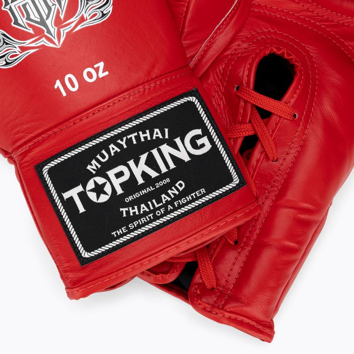 Boxerské rukavice Top King Muay Thai Pro red 5