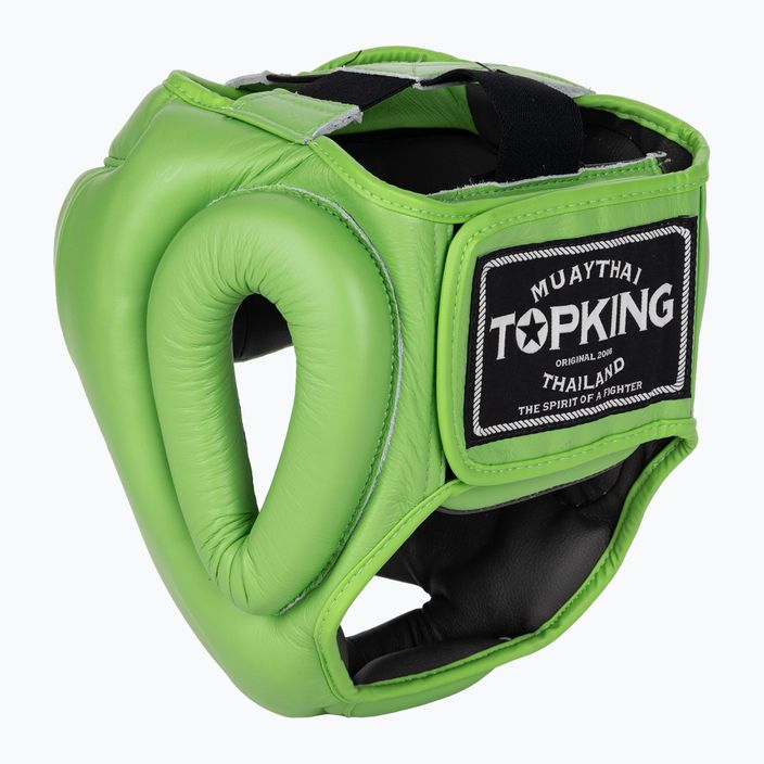 Boxerská helma Top King Full Coverage green  3