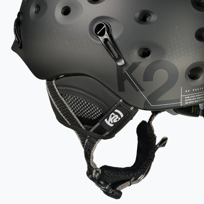 Lyžařská helma K2 Route černá 1044103.1.1.L/XL 7