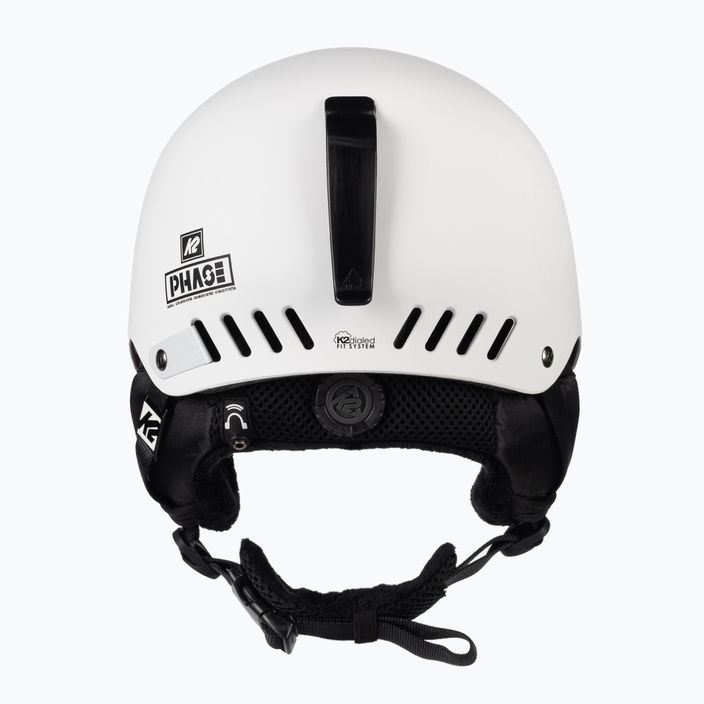 Lyžařská helma K2 Phase Pro bílá 10B4000.2.1.L/XL 3