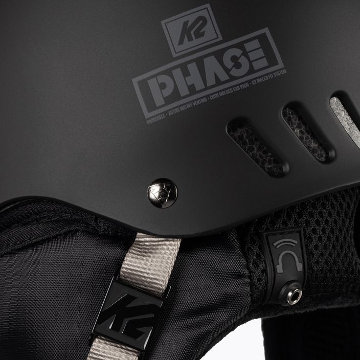 Lyžařská helma K2 Phase Pro černá 10B4000.3.1.L/XL 8