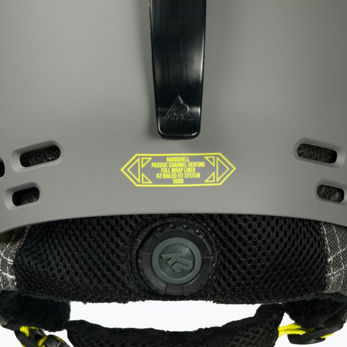 Lyžařská helma K2 Thrive šedá 10E4004.1.2.L/XL 6