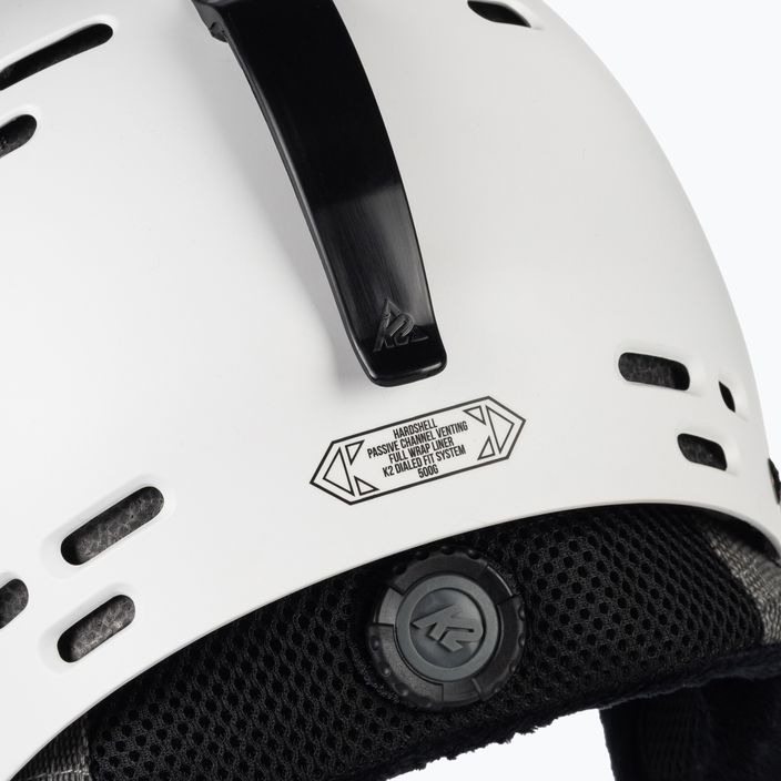 Lyžařská helma K2 Thrive bílá 10E4004.1.4.L/XL 7