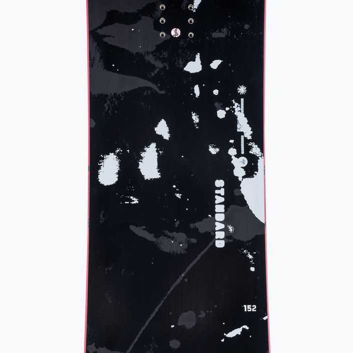 Snowboard K2 Standard černo-červený 11F0010 5