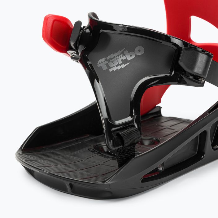 Dětské snowboardové vázání K2 Mini Turbo červené 11F1015/12 5