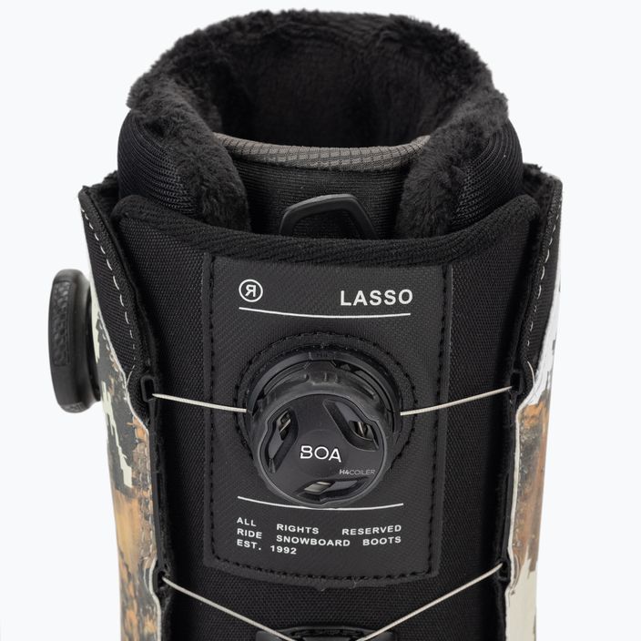 Pánské snowboardové boty RIDE LASSO černo-hnědé 12E2006.1.6 7