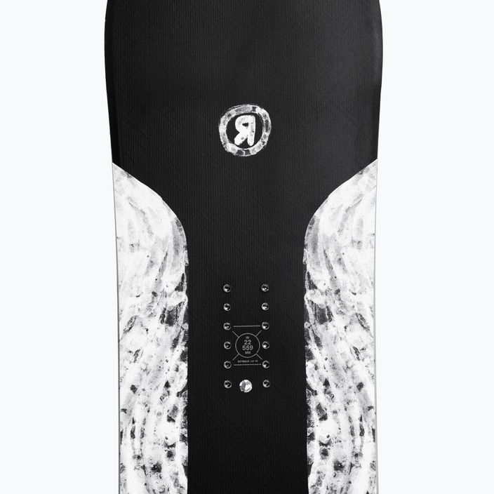 Snowboard RIDE Smokescreen black and white 12G0024 5