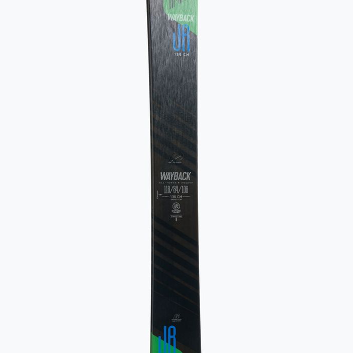 K2 Wayback Jr dětské skate lyže modrozelené 10G0206.101.1 6