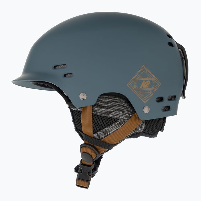 Lyžařská helma K2 Thrive dark teal 5